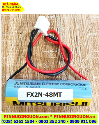 Mitsubishi FX2N-48MT; Pin nuôi nguồn PLC Mitsubishi FX2N-48MT AA 1800mAh chính hãng _Xuất xứ Nhật